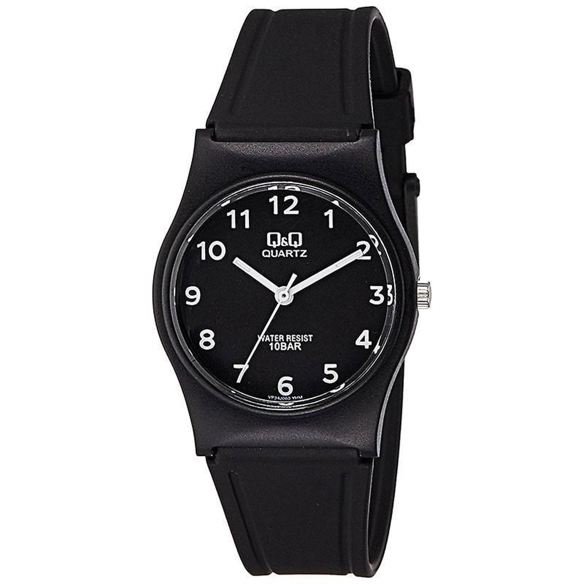 QQ Horloge Met zwart rubber band-VP34J060Y