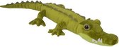 XL Pluche groene krokodil knuffel 110 cm - Krokodillen wilde dieren knuffels - Speelgoed voor kinderen