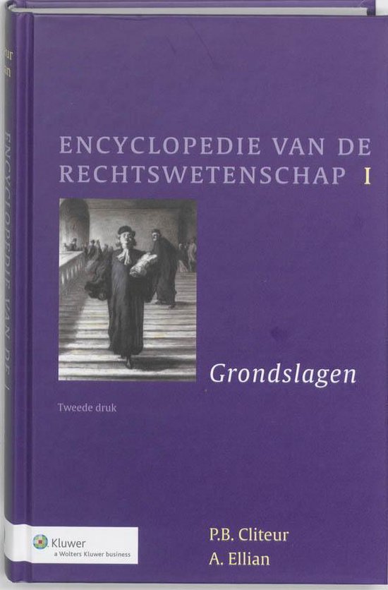 Encyclopedie van de rechtswetenschap / 1 Grondslagen - cover