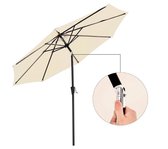 MIRA Home - Parasol - Zonbescherming - Tuin - Zomer - Lichtgeel - 240x300