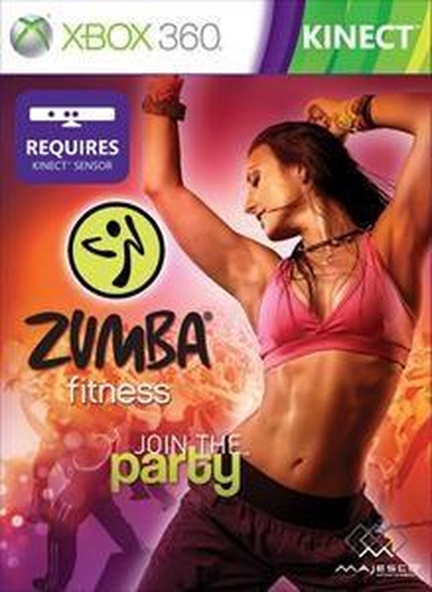 Majesco Zumba Fitness, Xbox 360, ESP video-game Spaans