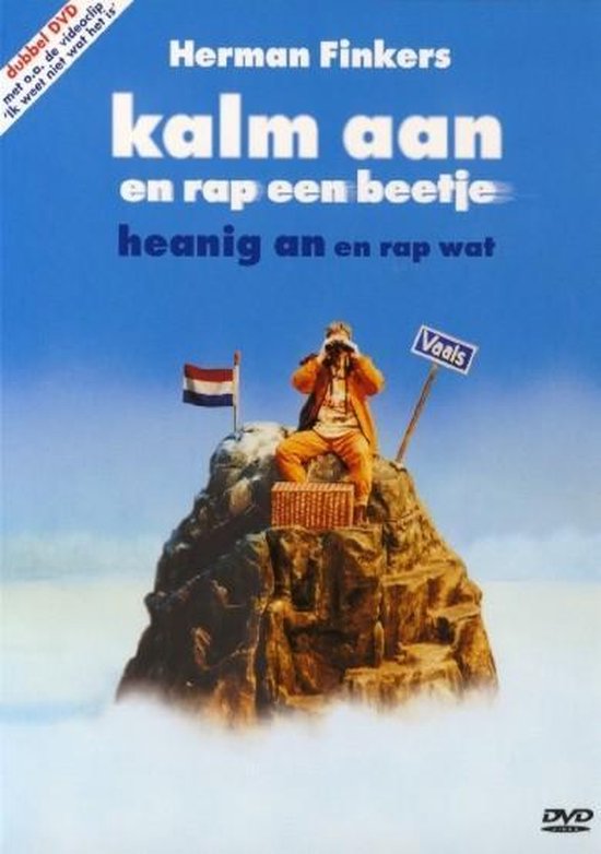 Cover van de film 'Herman Finkers - Kalm Aan En Rap Een Beetje'