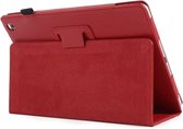 Mesh - iPad Air - Litchi Hoes Cover Rood