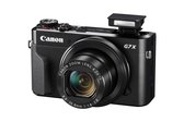 Canon PowerShot G7X Mark II - Zwart - Geleverd met 16GB SD-kaart en een beschermcase