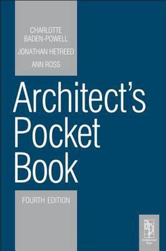 ISBN Architect's Pocket Book 4e, Anglais, 368 pages