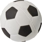 Hondenspeelgoed drijvende spons voetbal, 6 cm.