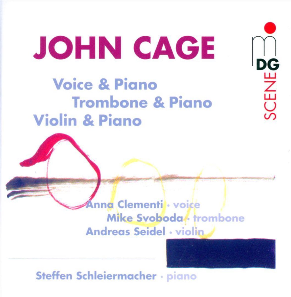 John Cage: Voice & Piano/Trombone & Piano/Violin & Piano