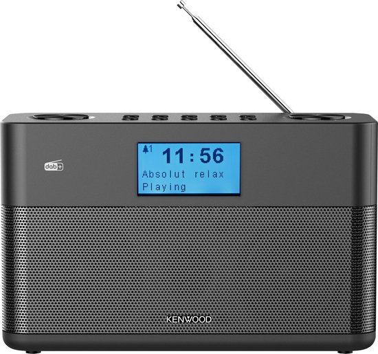 Kenwood CR-ST50-DAB - Compacte Stereo DAB+ Radio - Zwart