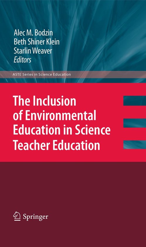 ASTE Series in Science Education - The Inclusion of Environm ... - cover