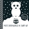 foto van Milo's dierenwereld in zwart-wit