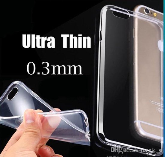 Siliconen Ultra Dun Gel TPU geschikt voor Apple iPhone 6 Plus Hoesje  Transparant ... | bol.com