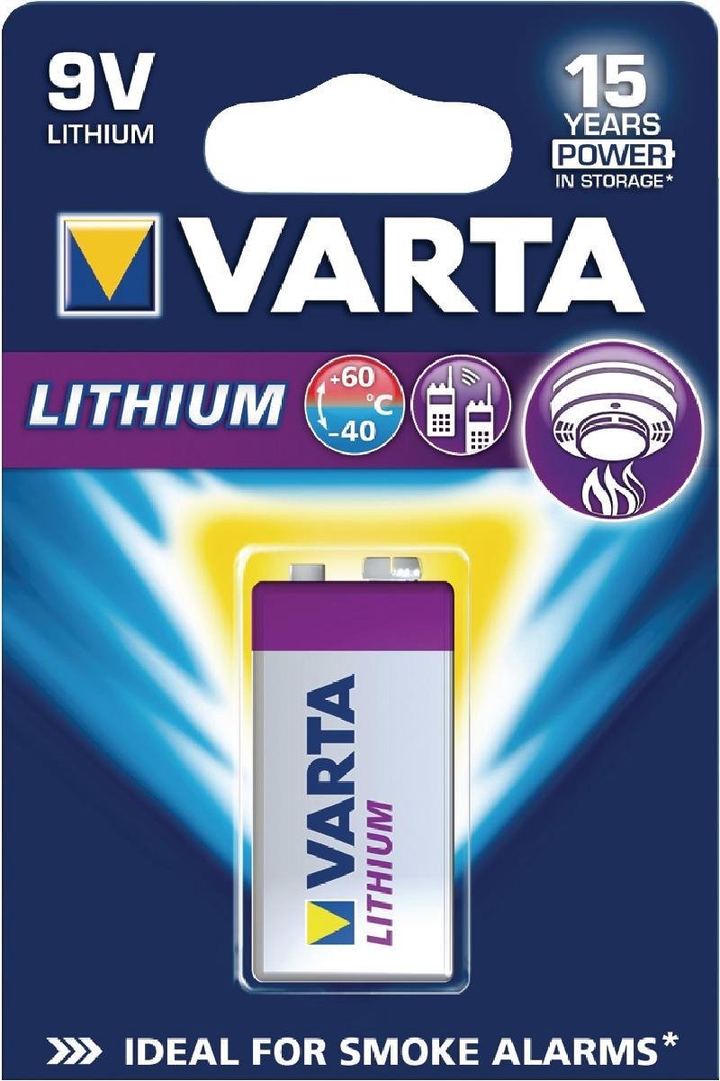 Varta 9V Lithium Batterij - 1 stuk | bol.com