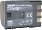 VHBW Camera accu compatibel met Canon BP-2L12 / 1200 mAh