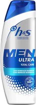 MULTIBUNDEL 4 stuks H&S Men Ultra Total Care Shampoo 600ml