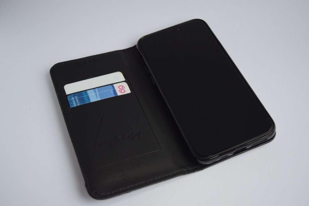 Lavann Leather Bookcase For I-Phone 11 Pro Max 6,5'' - Bruin