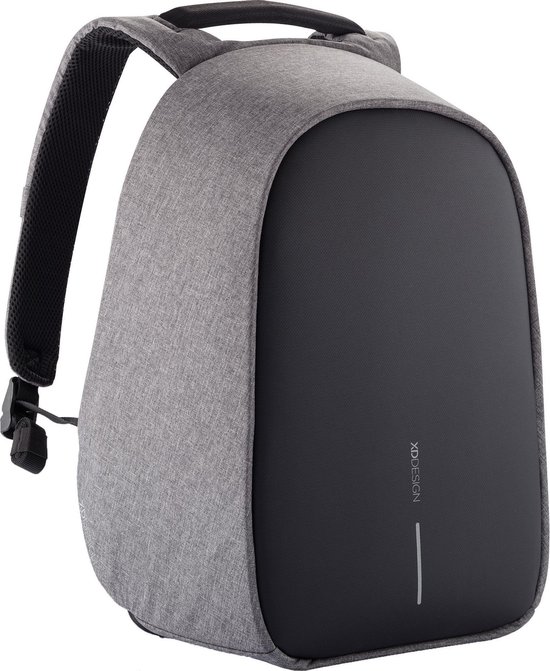 XD Design Bobby Hero Regular - Anti-Diefstal Rugzak 18 liter - Grijs