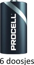 6x  Procell Alkaline D / LR20 - 10 pack -