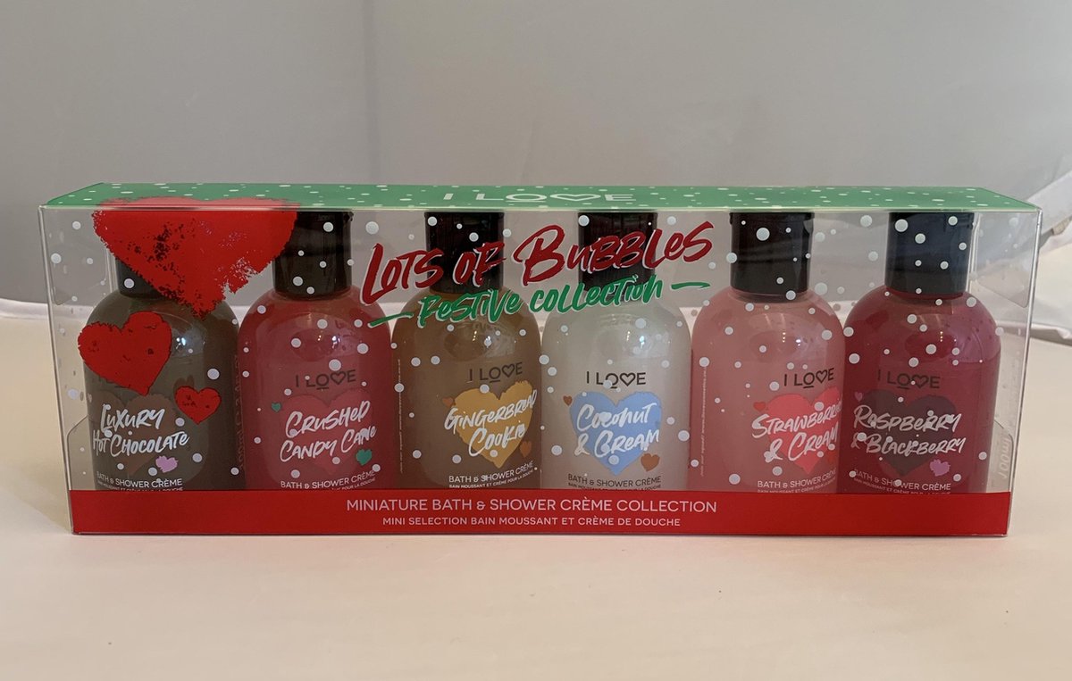 Goedkoopste I Love Lots of Bubbles Festive Collection - Bath and Shower Gel