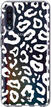HappyCase Samsung Galaxy A50 Hoesje Flexibel TPU Luipaard Print