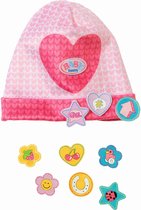 BABY born� Muts met leuke pins: roze