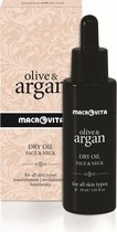 Olive & Argan Face & Neck Dry Oil