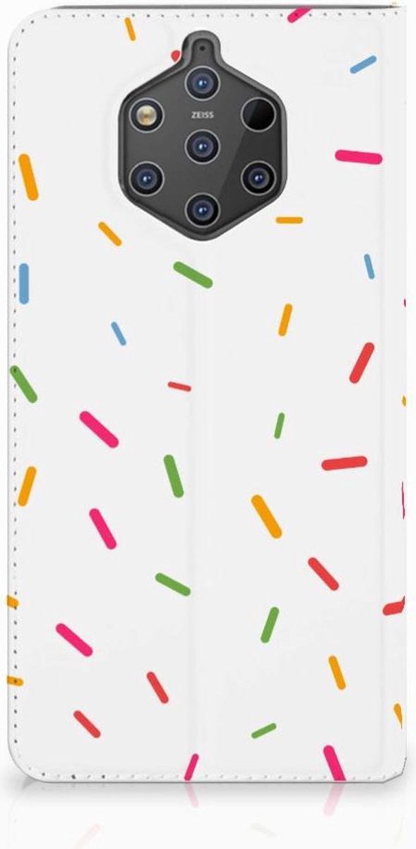 Nokia 9 PureView Flip Style Cover Donut Roze