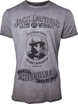 JACK DANIEL'S - T-Shirt PREMIUM - Charcoal Mellowed (M)