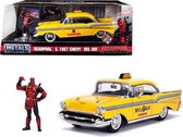 1957 Chevy Bel Air - Deadpool - Taxi - Jada 1:24