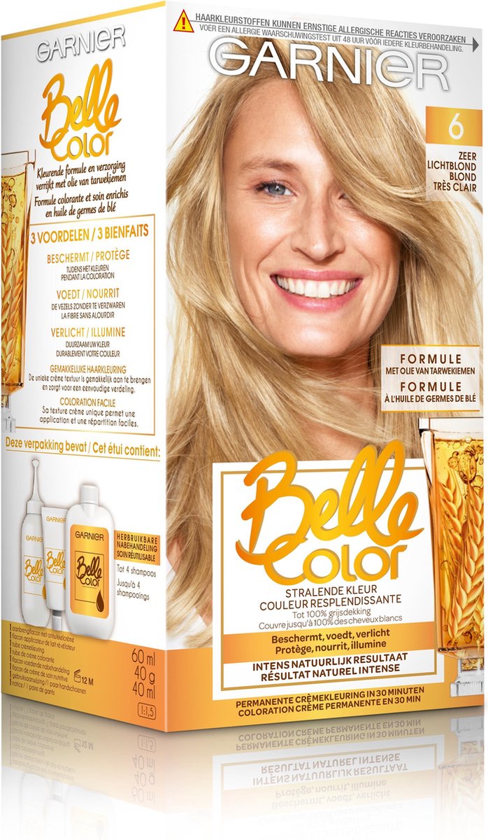 Garnier Belle Color Haarverf - 6 Zeer Licht Blond