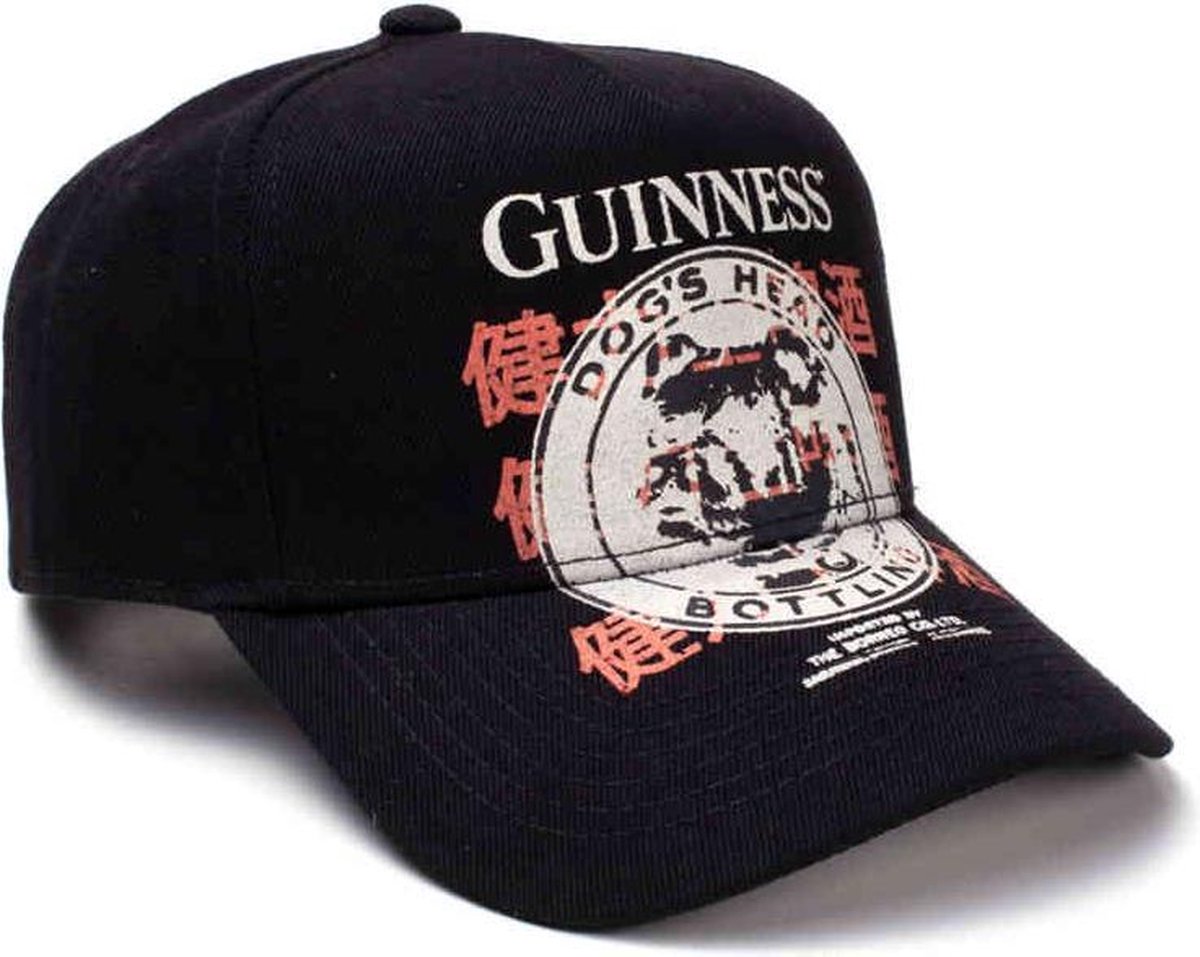 Guinness - Casquette à bec courbé avec logo de mise en bouteille Dog's Head  | bol.com