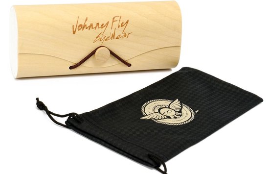 Johnny Fly Captain Zonnebril - dames en heren - zwart - ecologisch van Johnny Fly — afbeelding 4