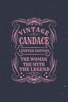 Vintage Candace Limited Edition the Woman the Myth the Legend