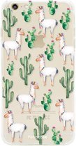 iPhone 6 Plus hoesje TPU Soft Case - Back Cover - Alpaca / Lama