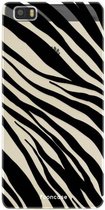 Huawei P8 Lite 2016 hoesje TPU Soft Case - Back Cover - Zebra print