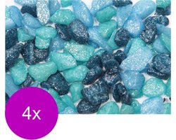 Vdl Aquariumgrind Glamour 5-10 Mm - Aquarium - Siergrind - 4 x Blauw
