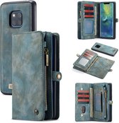 CASEME Huawei Mate 20 Pro Vintage Portemonnee Hoesje - Blauw