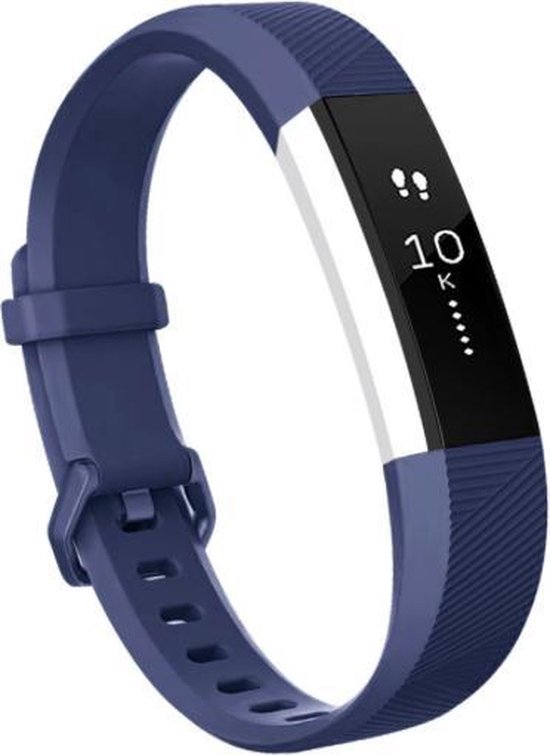 YONO Siliconen bandje - Fitbit Alta (HR) - Donkerblauw - Small | bol.com