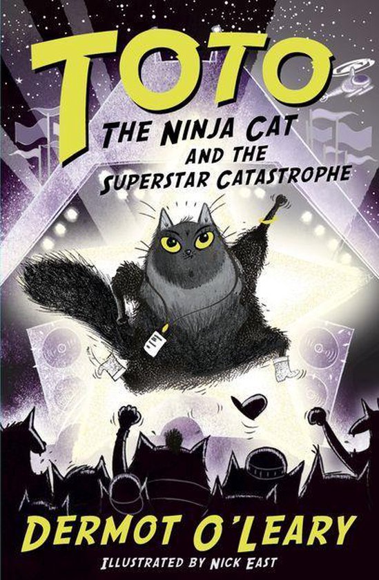 Toto 3 - Toto the Ninja Cat and the Superstar Catastrophe - cover