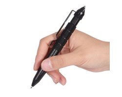 Tactische Pen - Tactical Pen - Zelfverdediging - Glasbreker - Vliegtuig Aluminium - Wolfraam