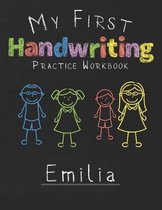 My first Handwriting Practice Workbook Emilia