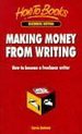 Making Money from Writing