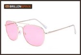 ☀Thunder☀ - Aviator Tampa - Roze zonnebril