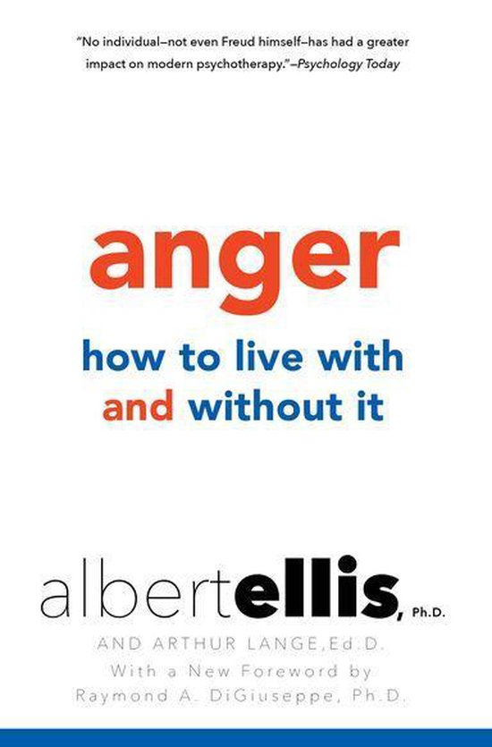 Anger: How to Live with and without It - cover