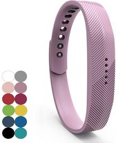 REBL Siliconen bandje - Fitbit Flex 2 - Lila paars