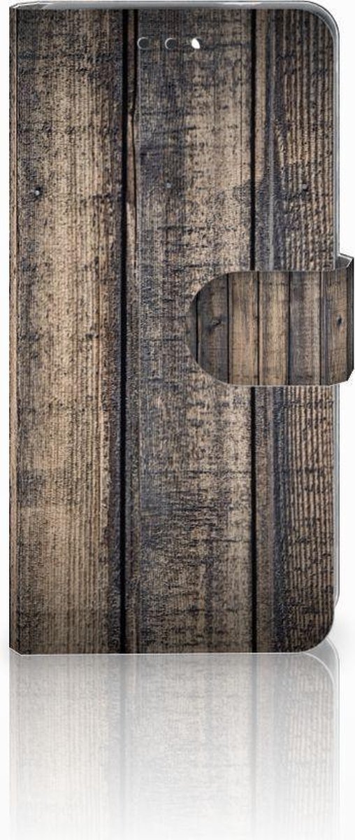 Nokia 3.1 (2018) Book Style Case Steigerhout