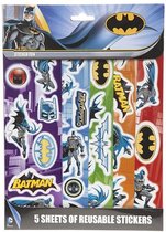 Kamparo Stickervellen Batman 5 Stuks