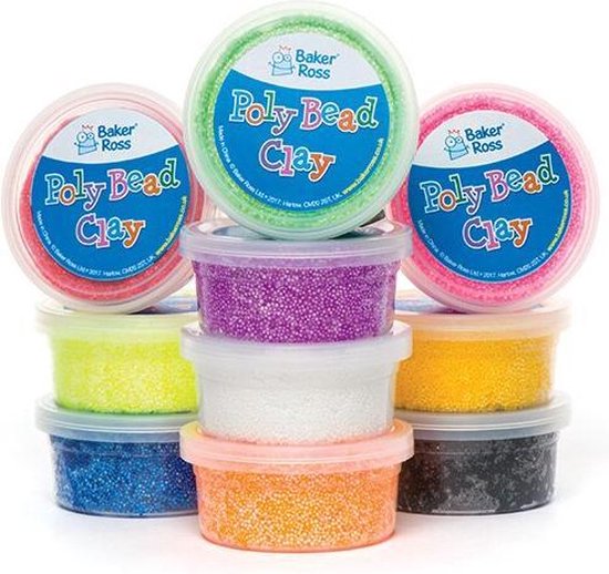 Poly Bead-klei mega voordeelverpakking – Leuke knutselspulletjes voor kinderen (set... bol.com