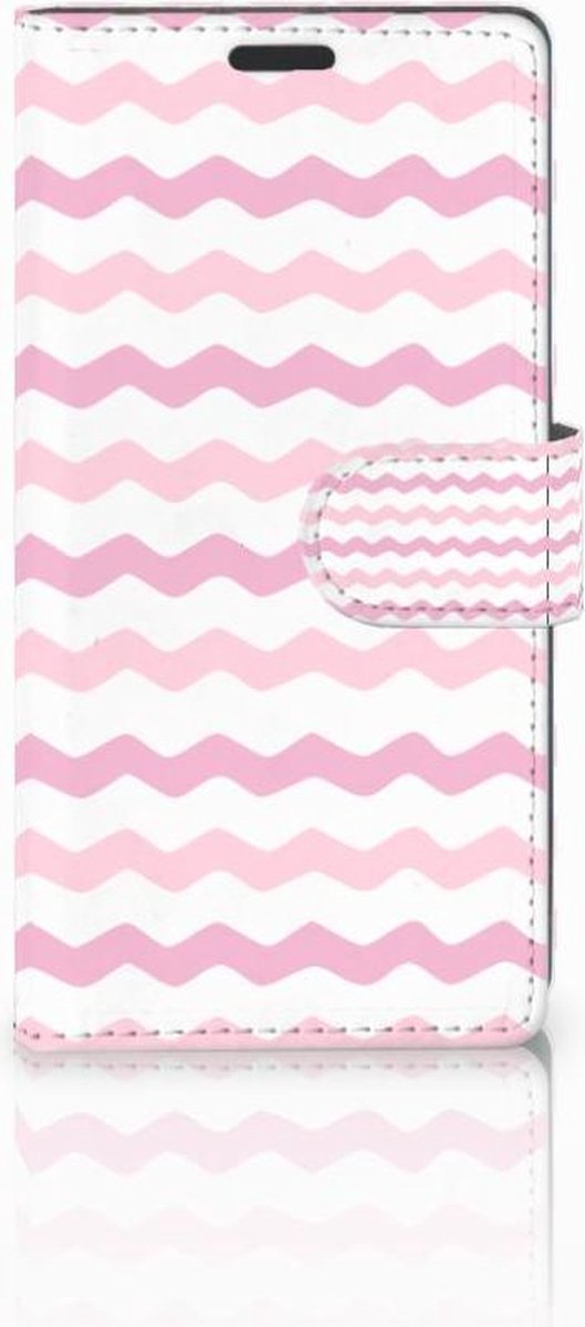 Sony Xperia Z3 Telefoon Hoesje Waves Roze