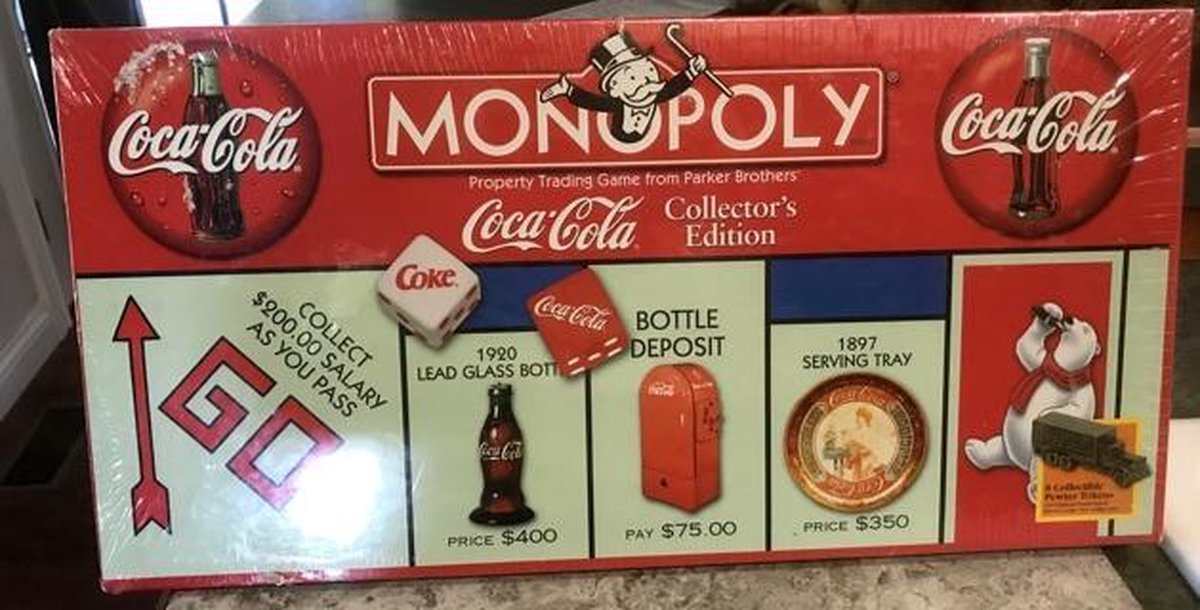 Usaopoly Coca Cola Monopoly - Collector's Edition | Games | bol