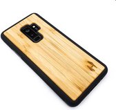 Hoentjen Creatie, Houten TPU case - Samsung Galaxy s9+ Bamboe